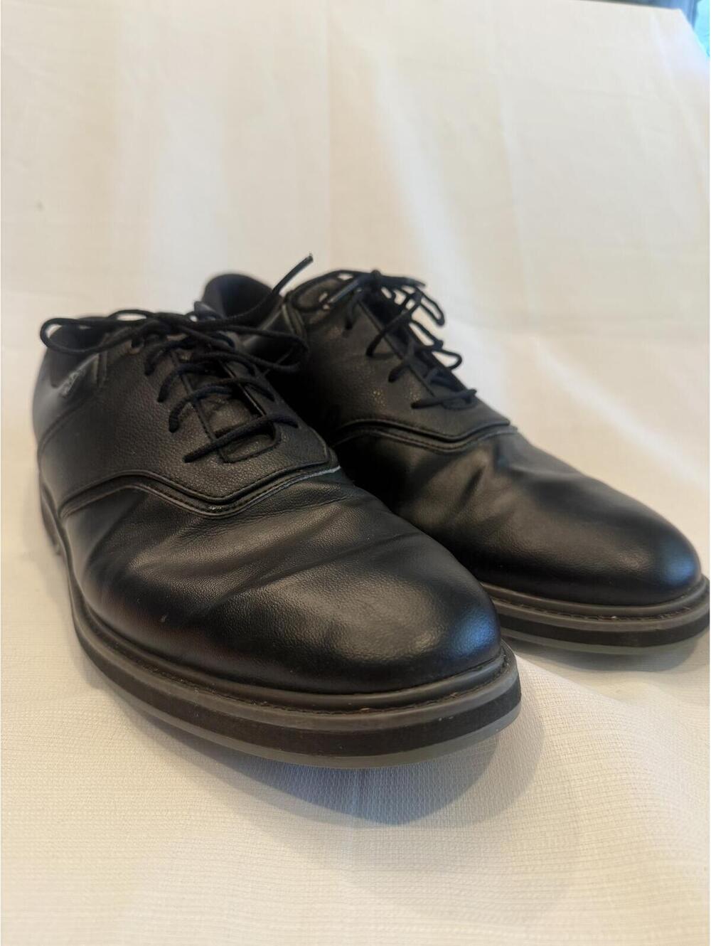 FootJoy FJ Originals Men's Golf Shoes Black Cleats Spikes Size 12